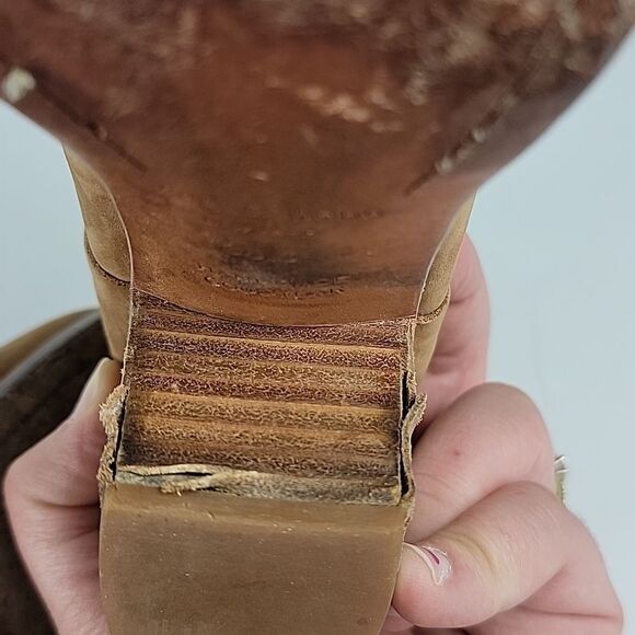 Rag & Bone Tan Leather Women's Booties - Picture 15 of 16